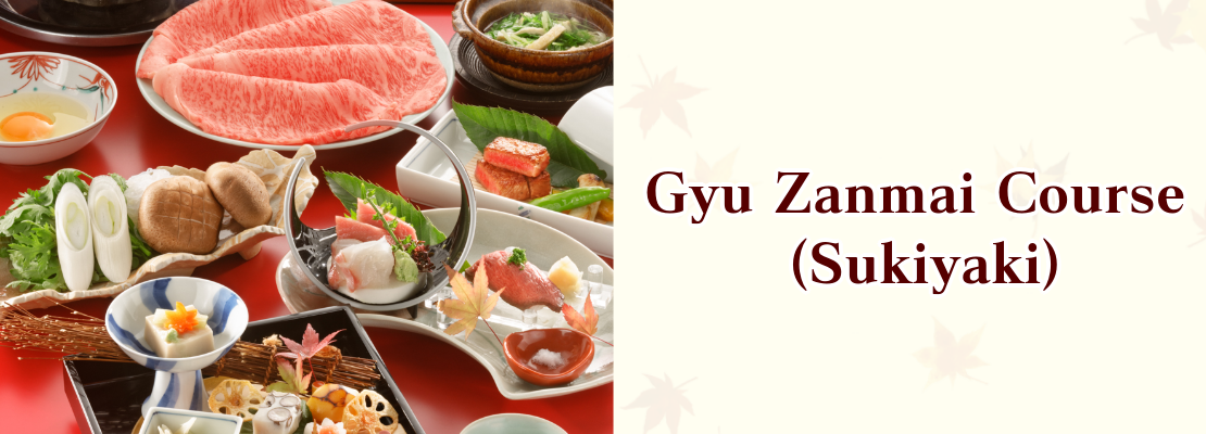 Gyu Zanmai Course (Sukiyaki)